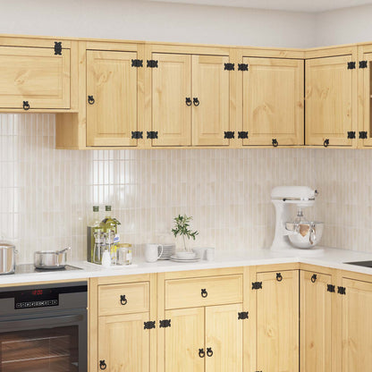 vidaXL Cabinet SKI Honey Brown 40 x 32 x 60 cm Solid Pine Wood
