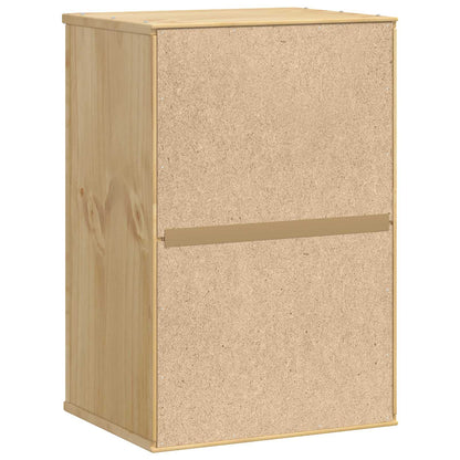 vidaXL Cabinet SKI Honey Brown 40 x 32 x 60 cm Solid Pine Wood