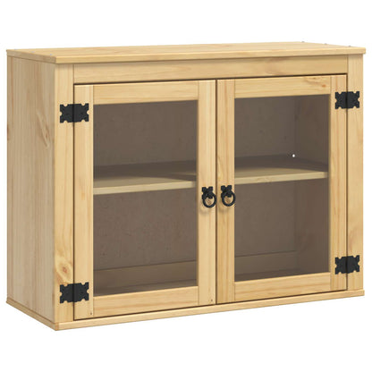 vidaXL Cabinet SKI Honey Brown 80 x 32 x 60 cm Solid Pine Wood