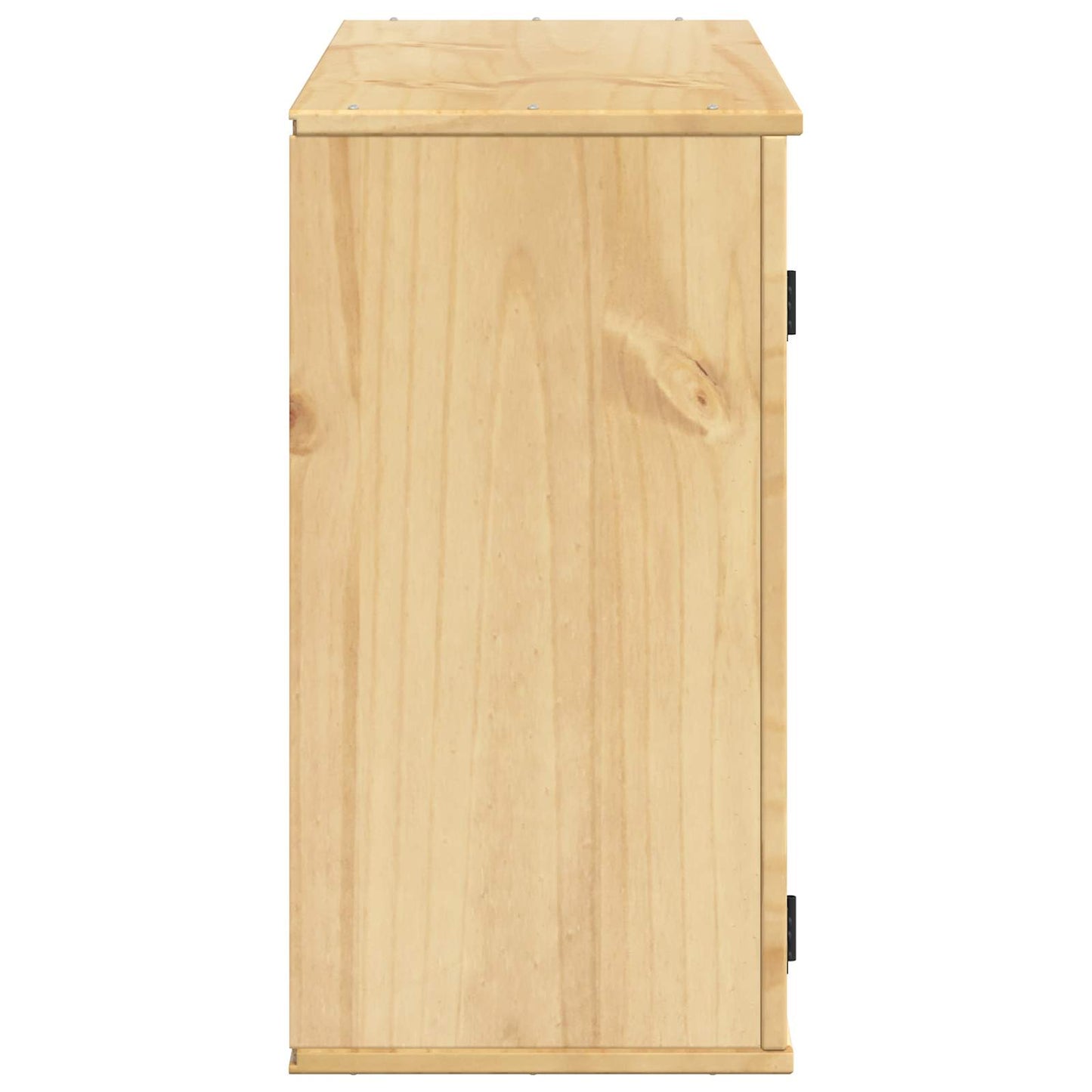 vidaXL Cabinet SKI Honey Brown 80 x 32 x 60 cm Solid Pine Wood