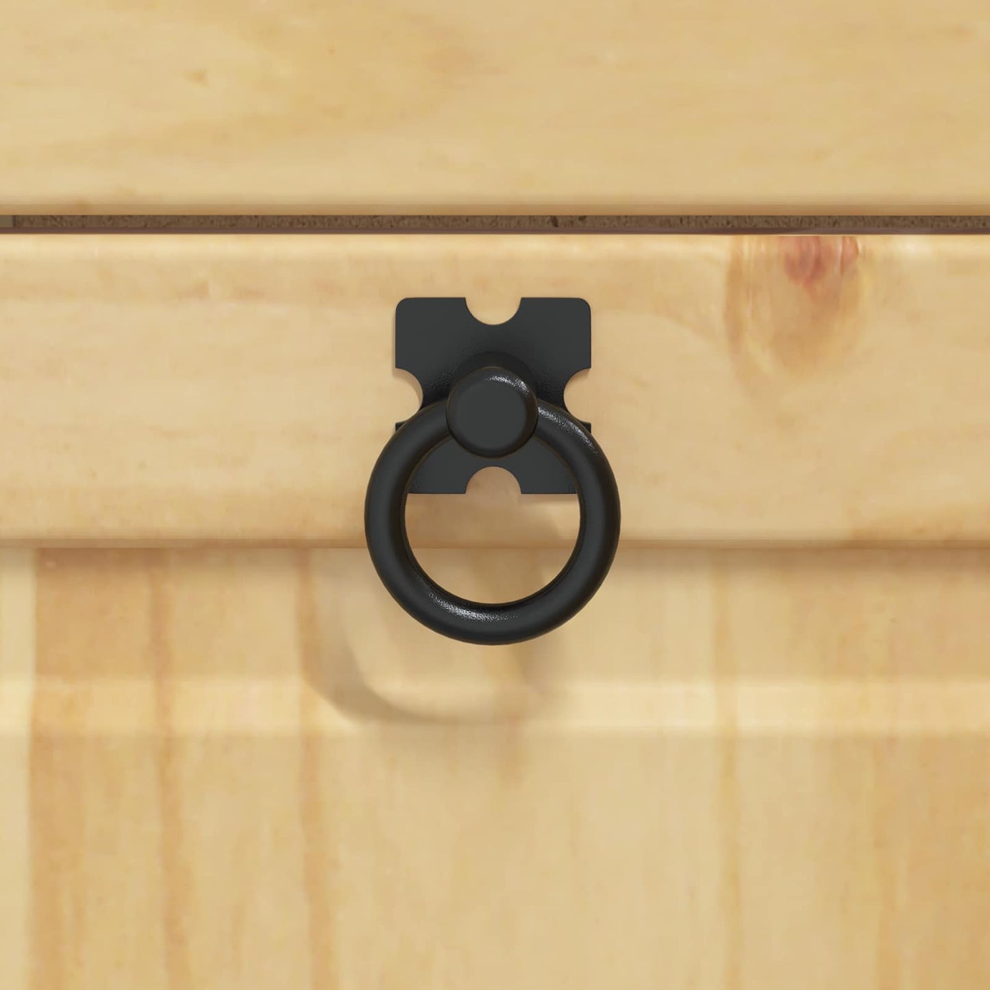 vidaXL Cabinet with Shelf Honey 80 x 80 x 81.5 cm Solid Pine Wood