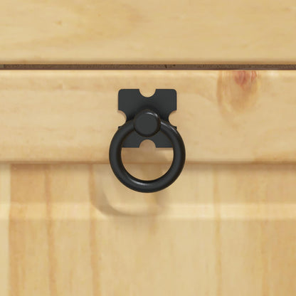 vidaXL Cabinet with Shelf Honey 80 x 80 x 81.5 cm Solid Pine Wood