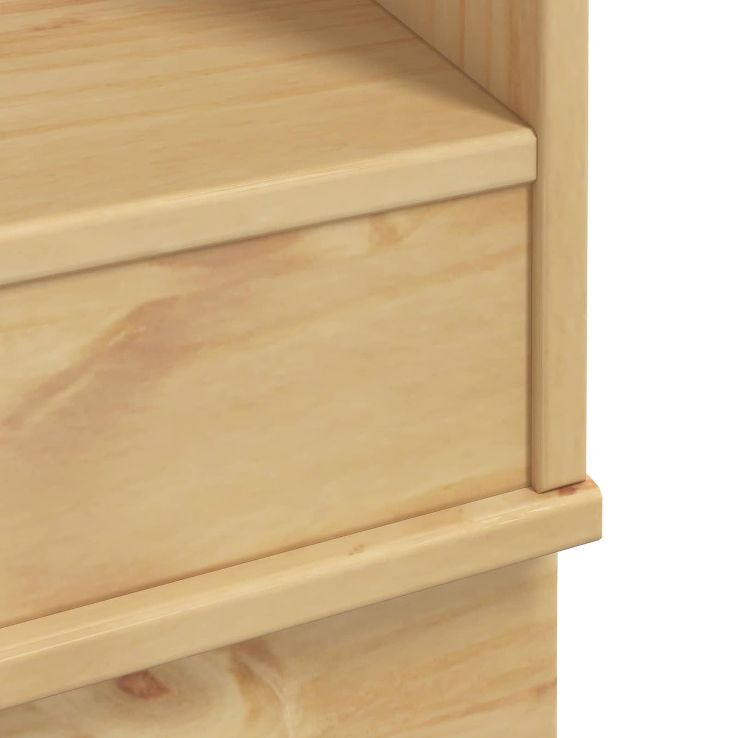 vidaXL Cabinet SKI Honey Brown 60 x 46 x 81 cm Solid Pine Wood