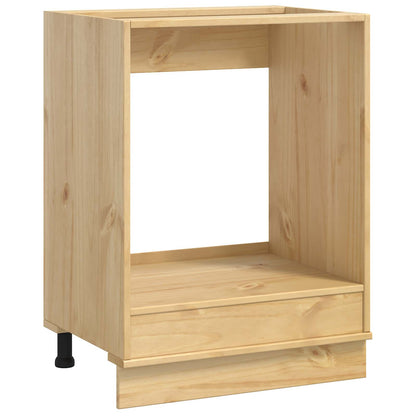 vidaXL Cabinet SKI Honey Brown 60 x 46 x 81 cm Solid Pine Wood