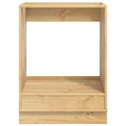 vidaXL Cabinet SKI Honey Brown 60 x 46 x 81 cm Solid Pine Wood
