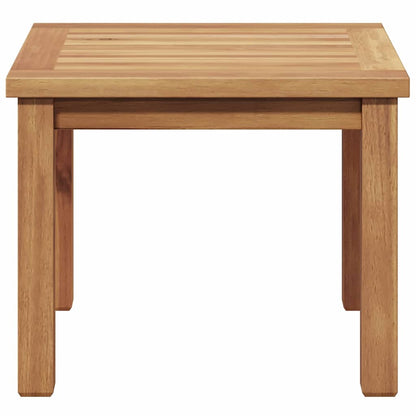 vidaXL Coffee Table Brown 45 x 45 x 36 cm Solid Teak Wood
