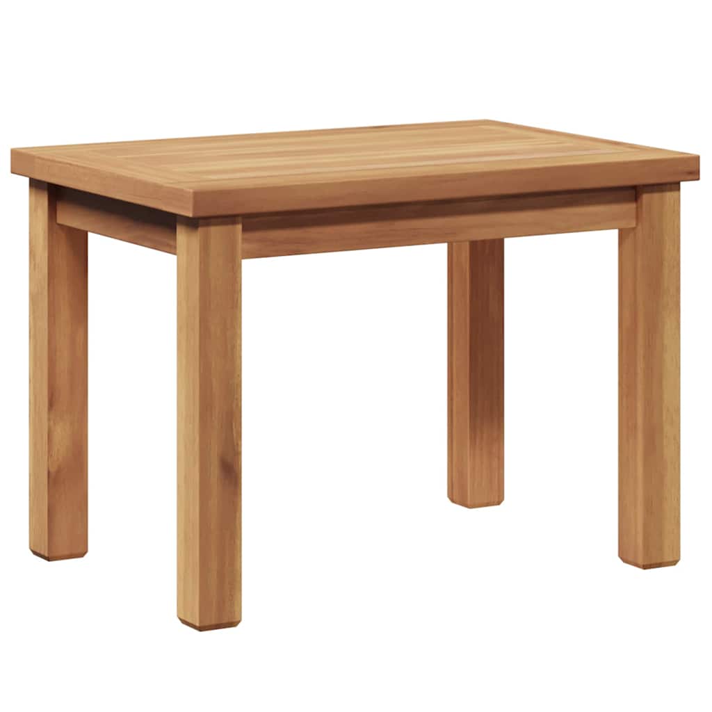 vidaXL Coffee Table Brown 50 x 35 x 36 cm Solid Teak Wood