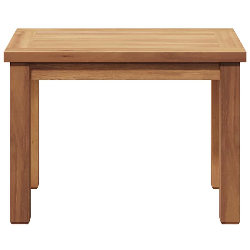 vidaXL Coffee Table Brown 50 x 35 x 36 cm Solid Teak Wood