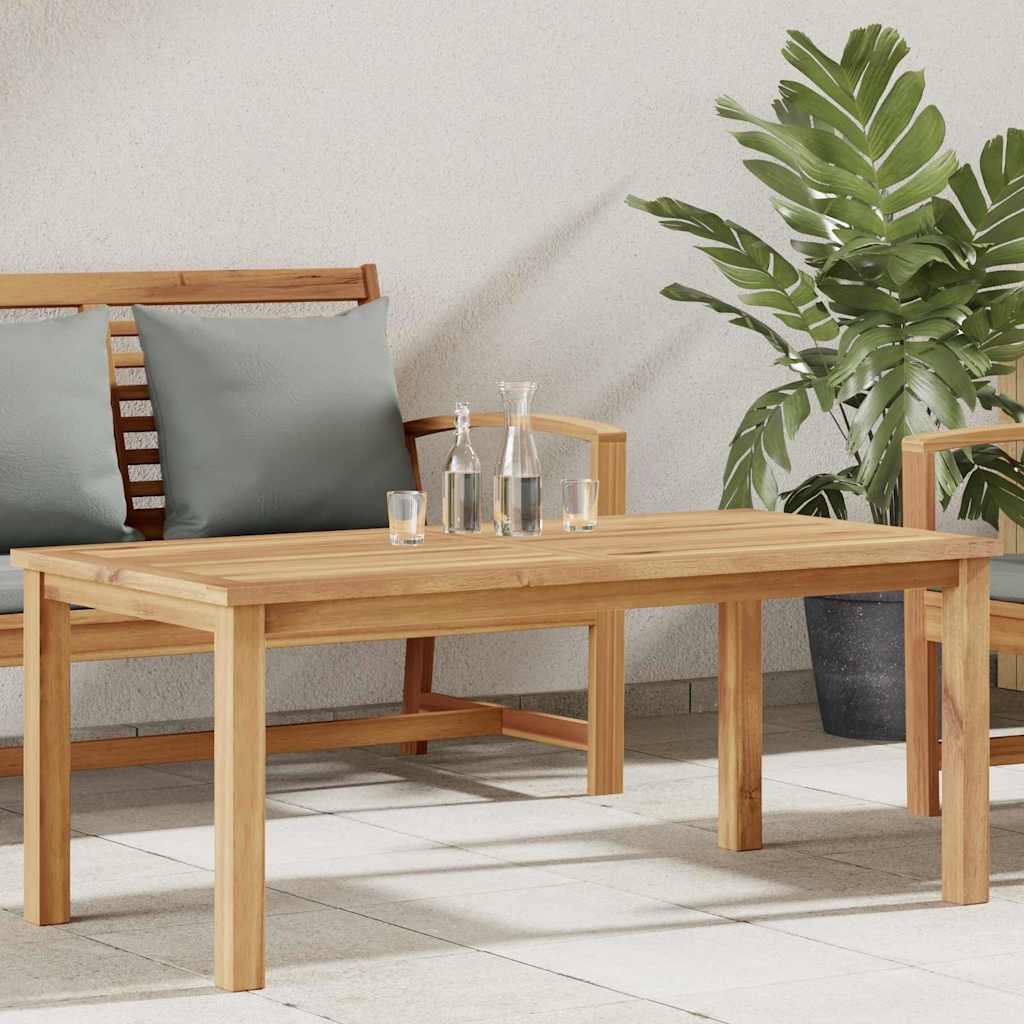 vidaXL Coffee Table Brown 110 x 55 x 45 cm Solid Teak Wood