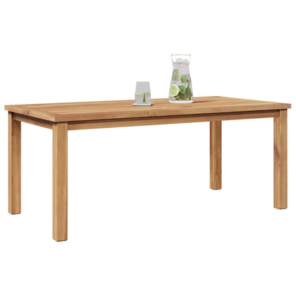 vidaXL Coffee Table Brown 110 x 55 x 45 cm Solid Teak Wood