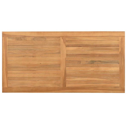 vidaXL Coffee Table Brown 110 x 55 x 45 cm Solid Teak Wood
