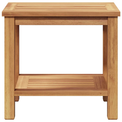 vidaXL Coffee Table with Storage Brown 50 x 35 x 45 cm Solid Teak Wood