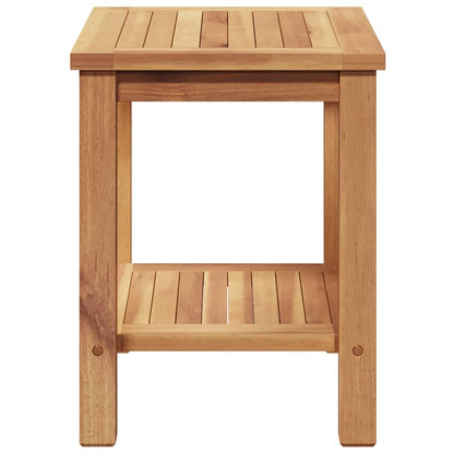 vidaXL Coffee Table with Storage Brown 50 x 35 x 45 cm Solid Teak Wood