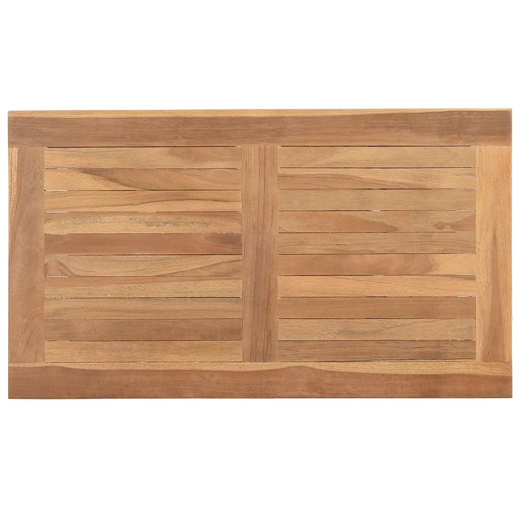 vidaXL Coffee Table with Storage Brown 70 x 40 x 45 cm Solid Teak Wood