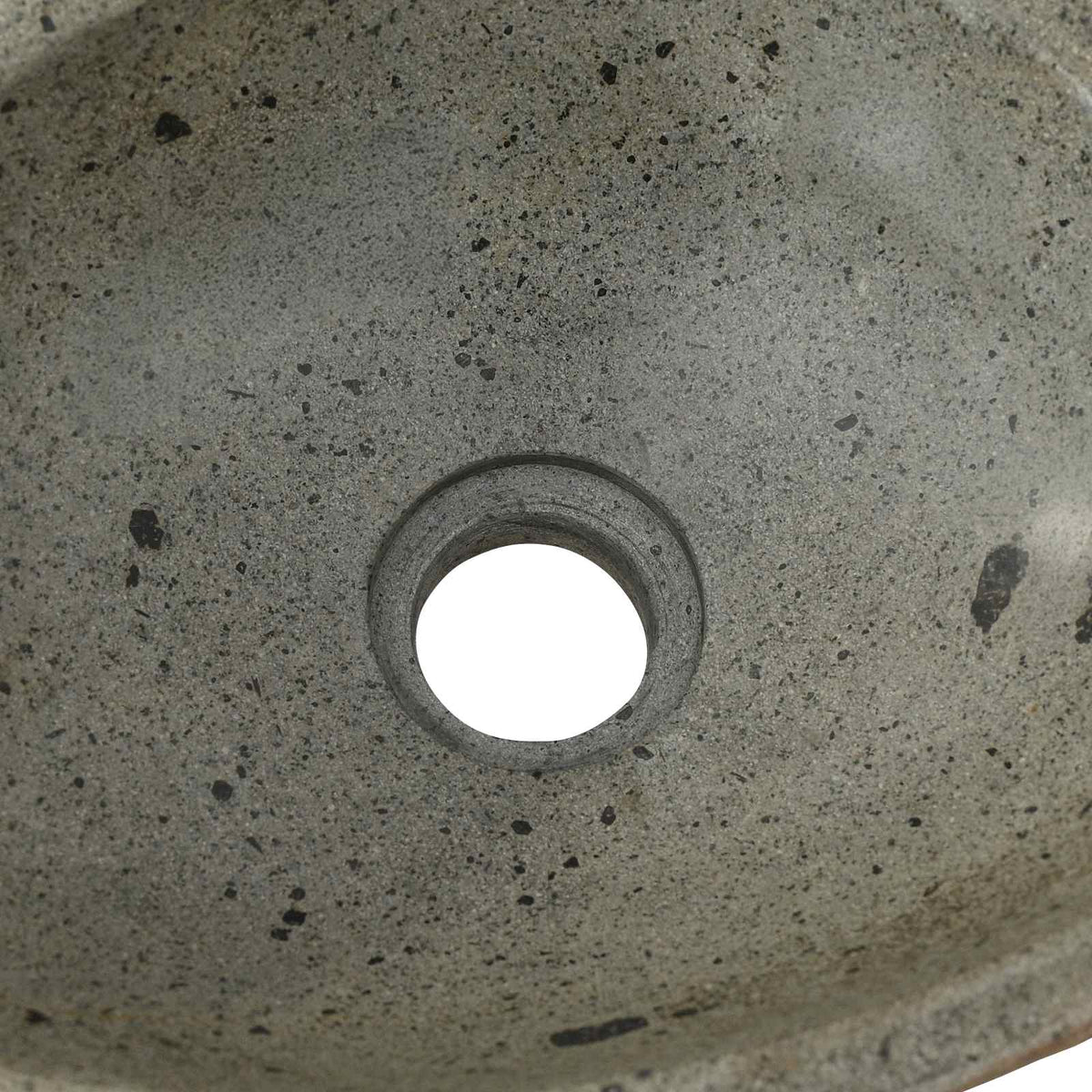vidaXL Riverstone basin Light Grey (30-37) x (25-30) x 12 cm