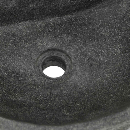 vidaXL Wall-mounted Basin Grey 45 x 35 x 15 cm River Stone