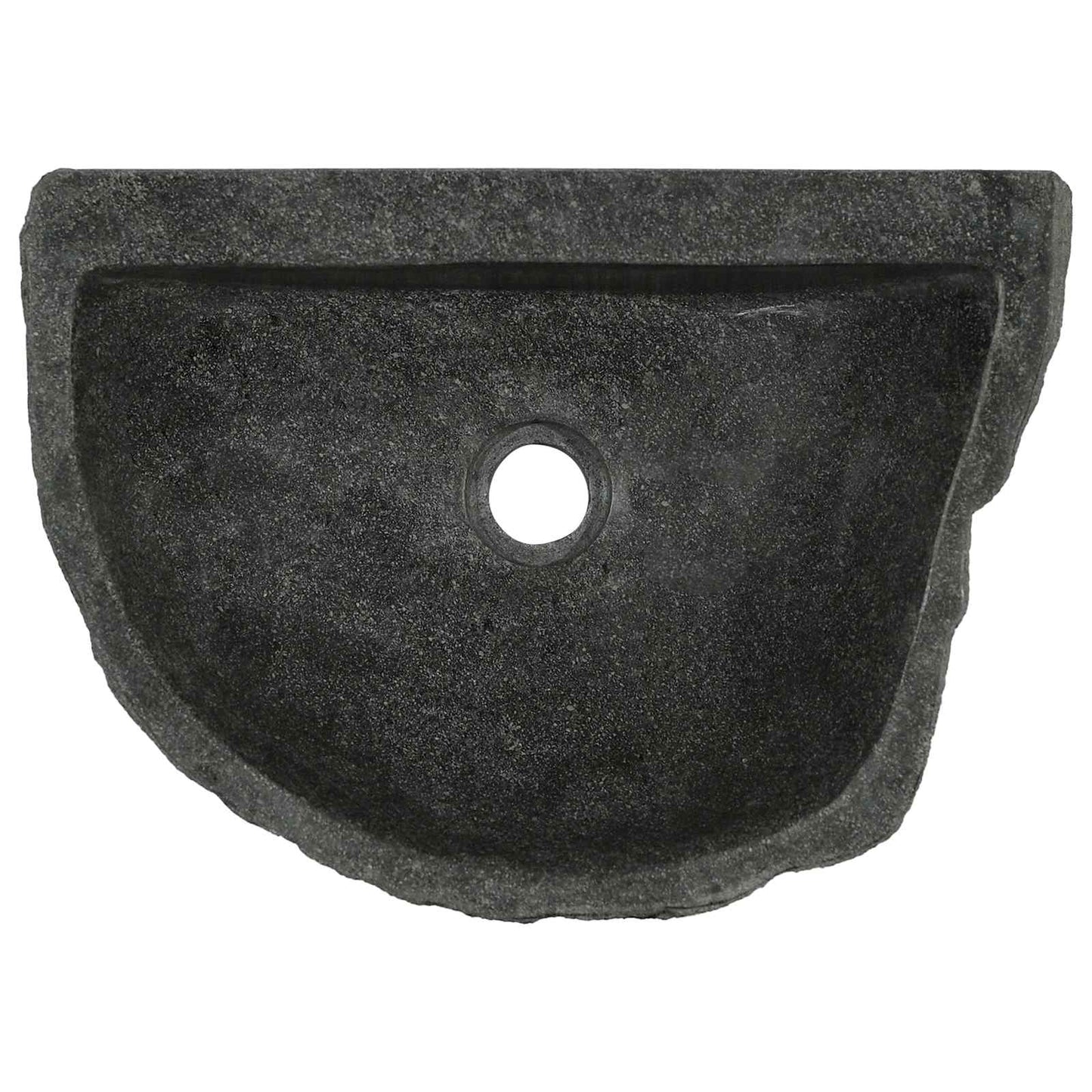 vidaXL Wall-mounted Basin Grey 45 x 35 x 15 cm River Stone