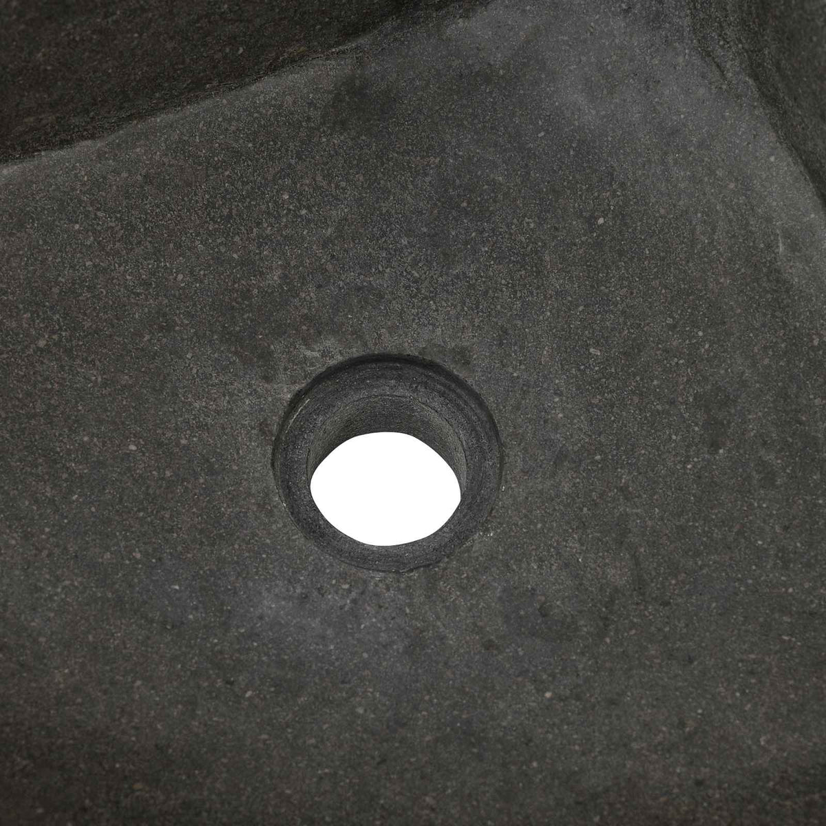 vidaXL Basin Grey (30-37) x (30-37) x 12 cm River stone