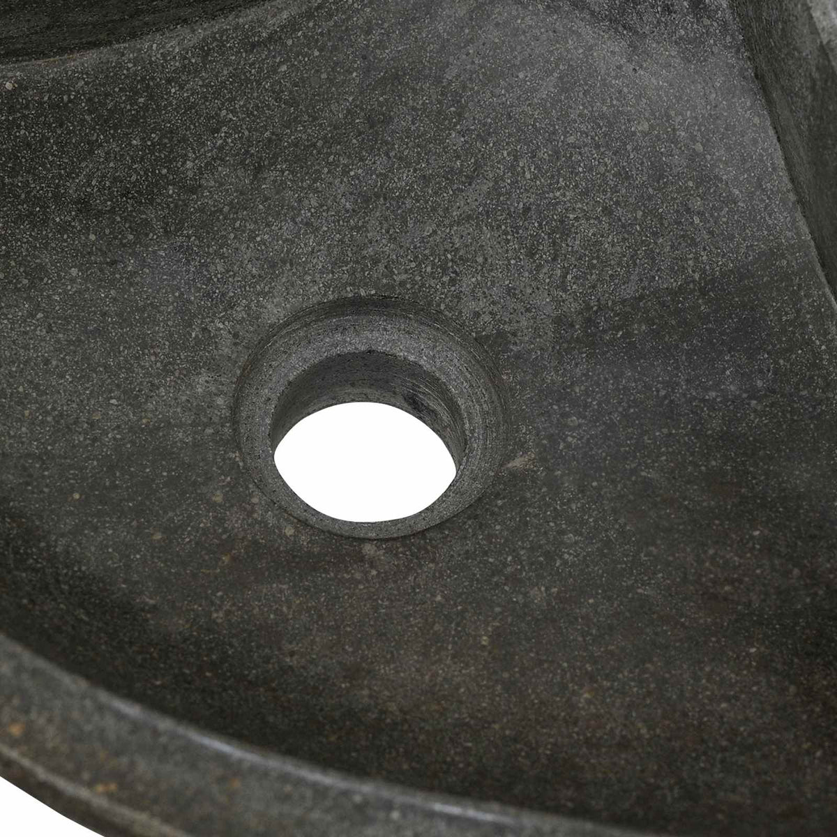 vidaXL Basin Grey (38-45) x (38-45) x 12 cm River stone