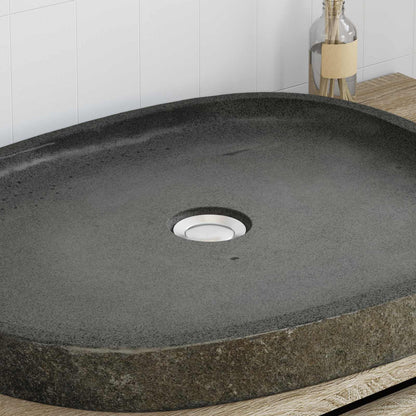 vidaXL Wash Basin Grey 65 x 50 x 6 cm River Stone