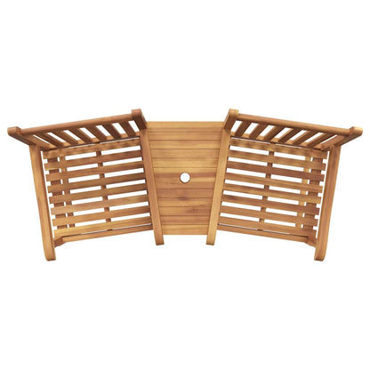 vidaXL Garden Outdoor Chairs 152 x 63 x 89 cm Solid Teak Wood