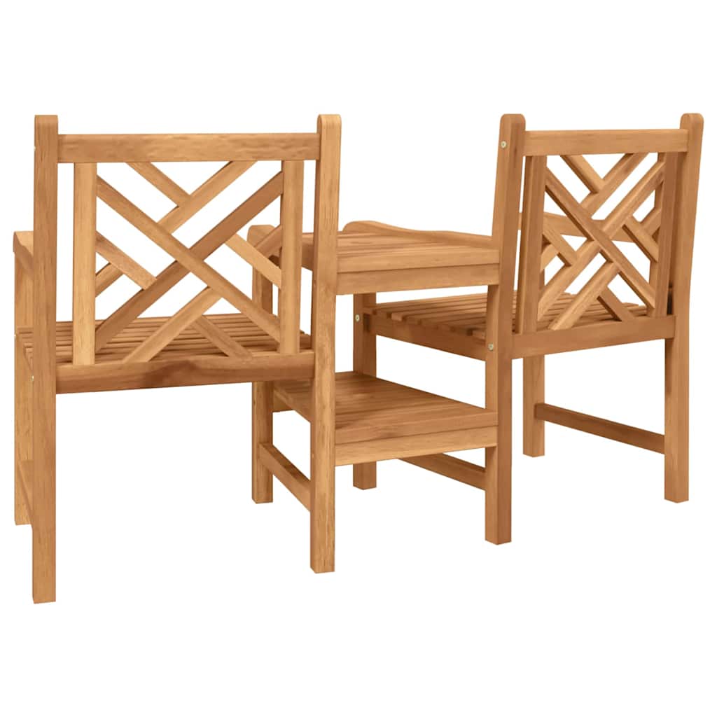 vidaXL Garden Outdoor Chairs 152 x 63 x 89 cm Solid Teak Wood