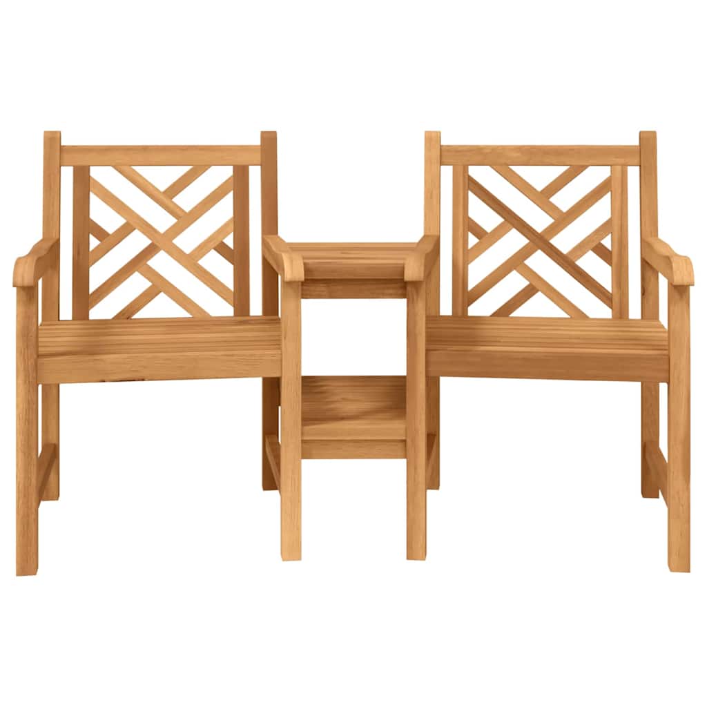 vidaXL Garden Outdoor Chairs 152 x 63 x 89 cm Solid Teak Wood