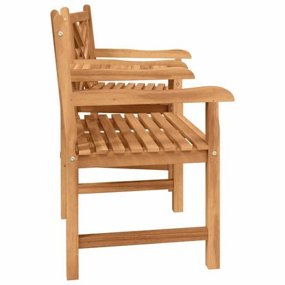 vidaXL Garden Outdoor Chairs 152 x 63 x 89 cm Solid Teak Wood
