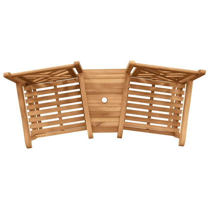 vidaXL Garden Outdoor Chairs 152 x 63 x 89 cm Solid Teak Wood