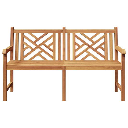 vidaXL Garden Bench 150 x 60 x 90 cm Solid Teak Wood