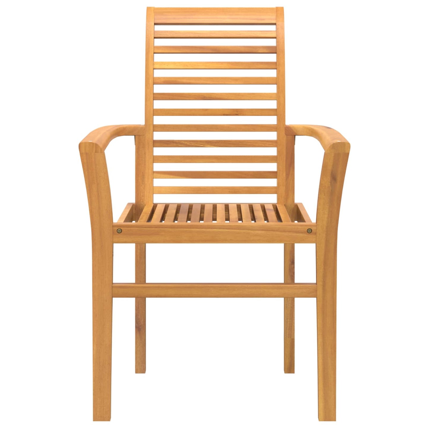 vidaXL Dining Chair 4 pcs Brown 62 x 55 x 94 cm Solid Teak Wood