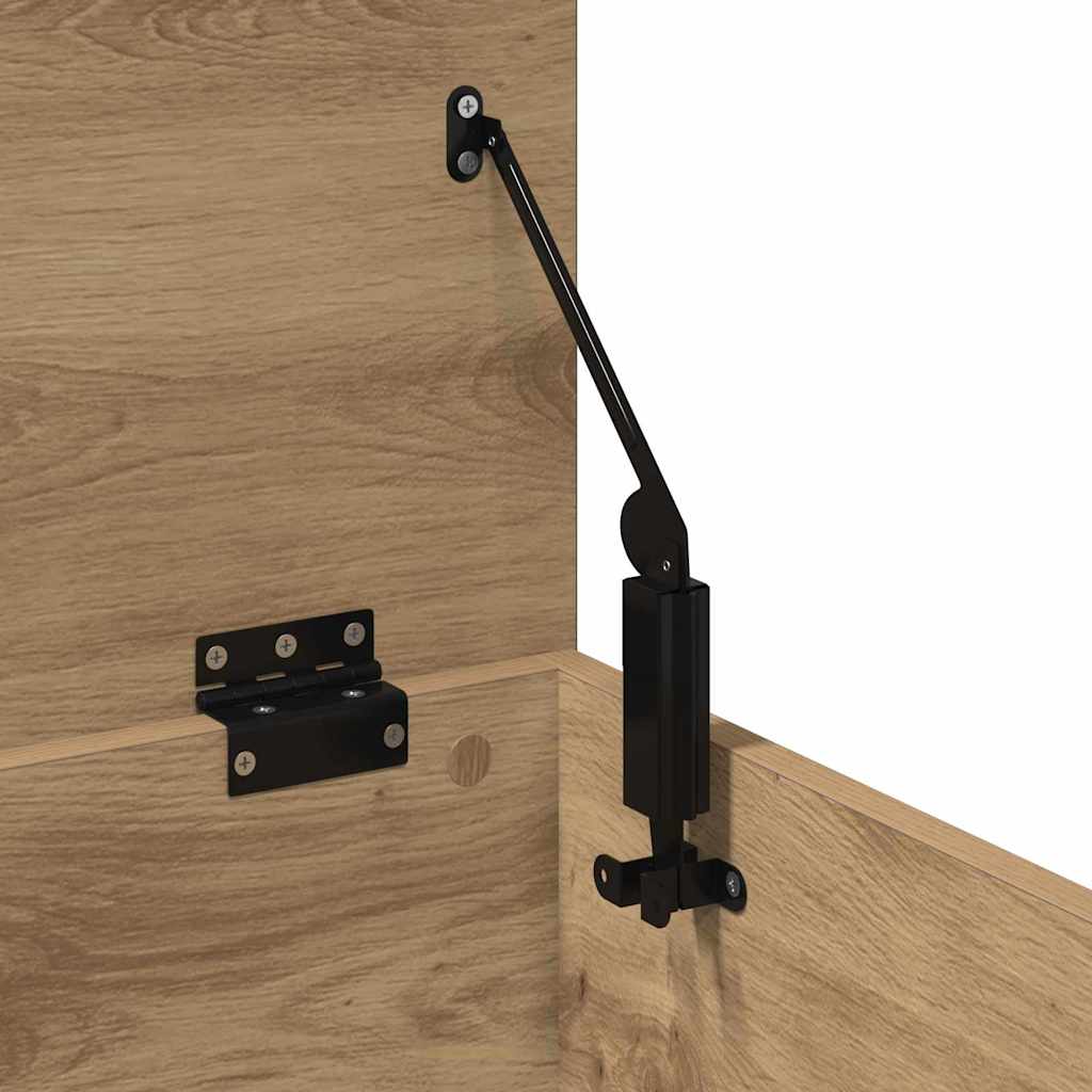 vidaXL Storage Box Artisan Oak 40 x 42 x 46 cm Engineered Wood
