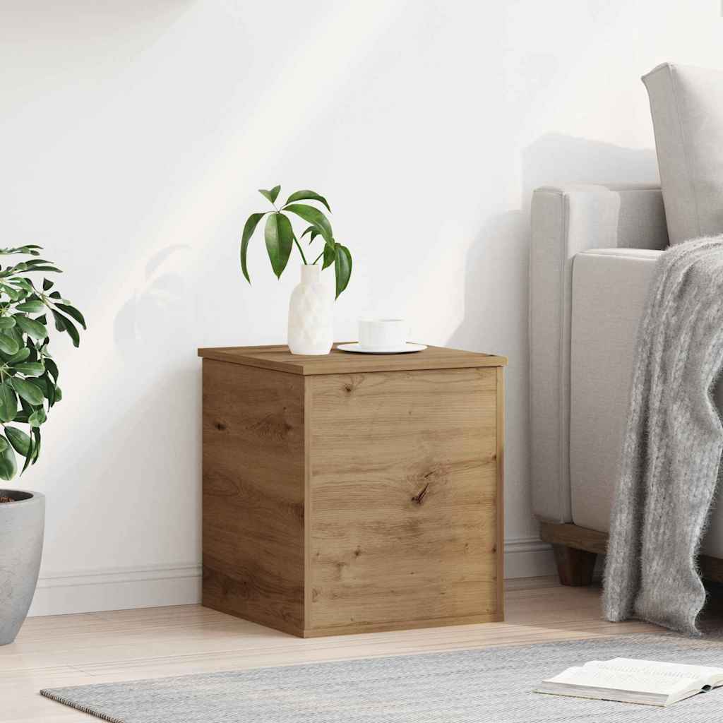vidaXL Storage Box Artisan Oak 40 x 42 x 46 cm Engineered Wood