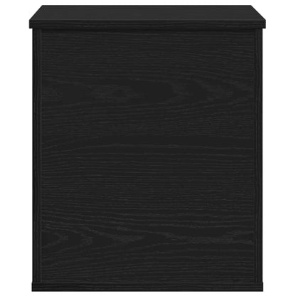 vidaXL Storage Box Black Oak 40 x 42 x 46 cm Engineered Wood