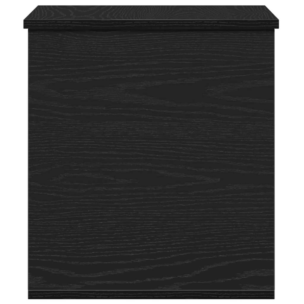 vidaXL Storage Box Black Oak 40 x 42 x 46 cm Engineered Wood