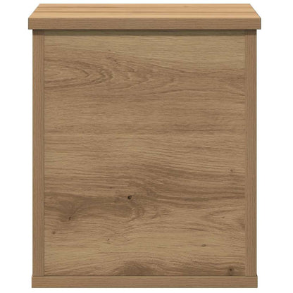 vidaXL Storage Box Artisan Oak 30 x 35 x 35 cm Engineered Wood