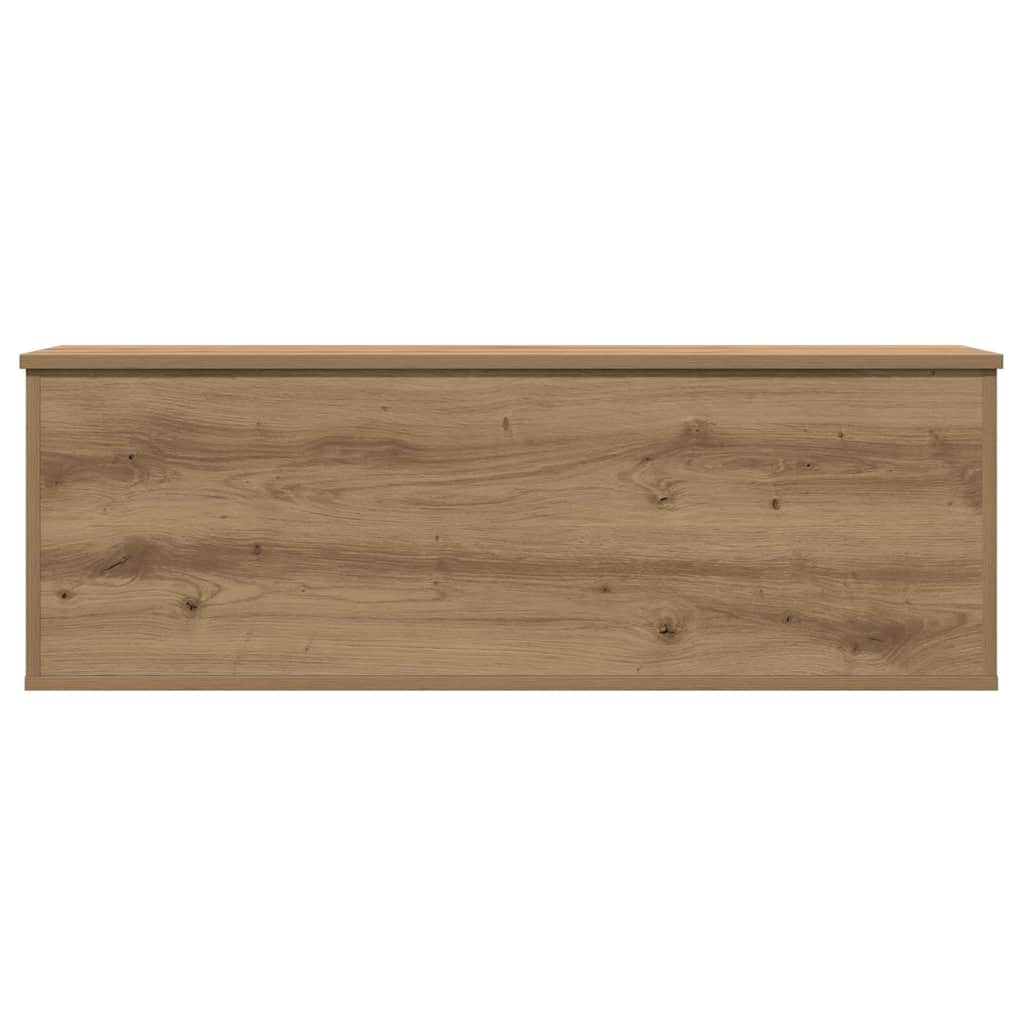 vidaXL Storage Box Artisan Oak 102 x 35 x 35 cm Engineered Wood