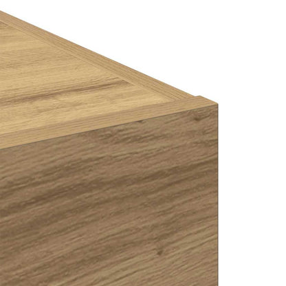 vidaXL Sideboard with Drawer Artisan Oak 30 x 42.5 x 93 cm