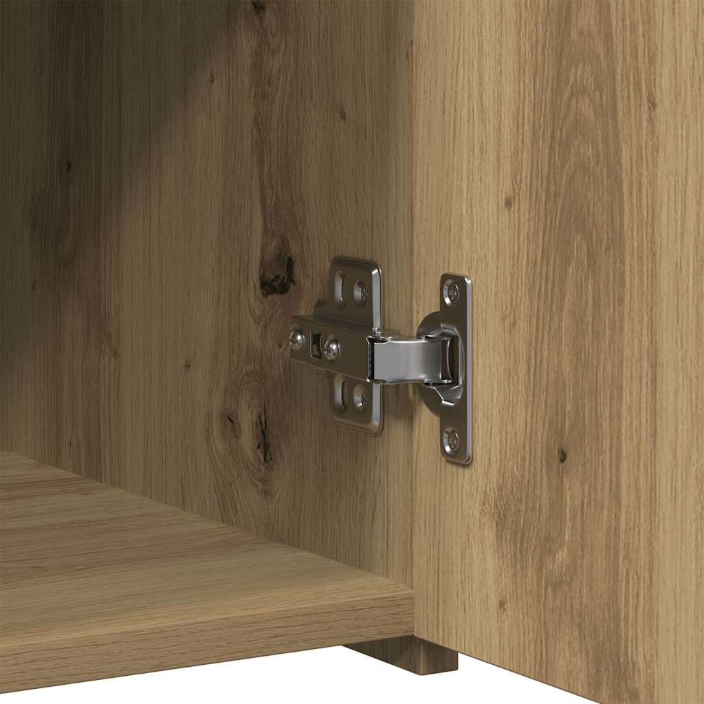 vidaXL Sideboard with Drawer Artisan Oak 30 x 42.5 x 93 cm