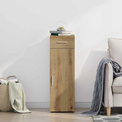 vidaXL Sideboard with Drawer Artisan Oak 30 x 42.5 x 93 cm