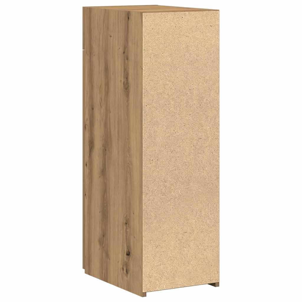 vidaXL Sideboard with Drawer Artisan Oak 30 x 42.5 x 93 cm
