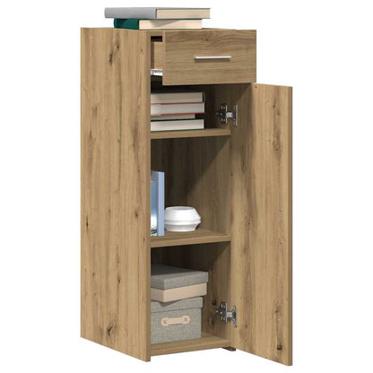 vidaXL Sideboard with Drawer Artisan Oak 30 x 42.5 x 93 cm