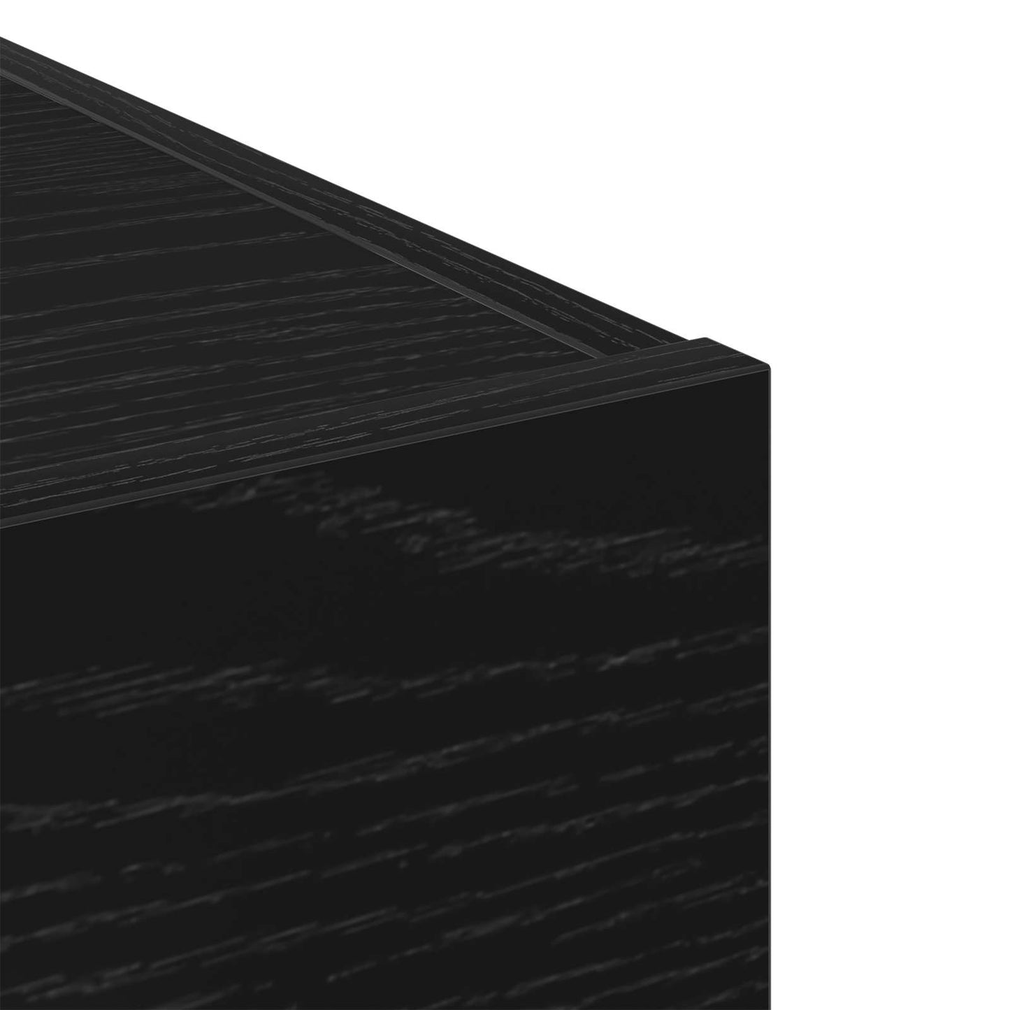 vidaXL Sideboard Black Oak 50 x 42.5 x 93 cm