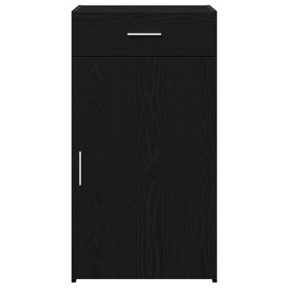 vidaXL Sideboard Black Oak 50 x 42.5 x 93 cm