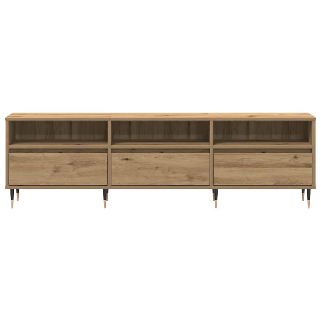 vidaXL TV Cabinet 150 x 30 x 45 cm Artisan Oak Engineered Wood