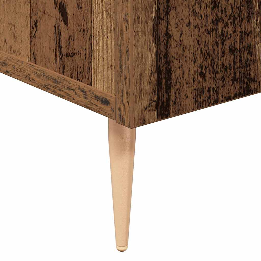 vidaXL Sideboard Old Wood 90 x 34 x 80 cm Engineered Wood