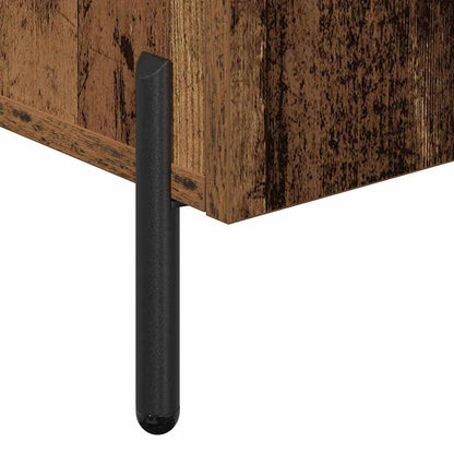 vidaXL Sideboard Old Wood 90 x 34 x 80 cm Engineered Wood