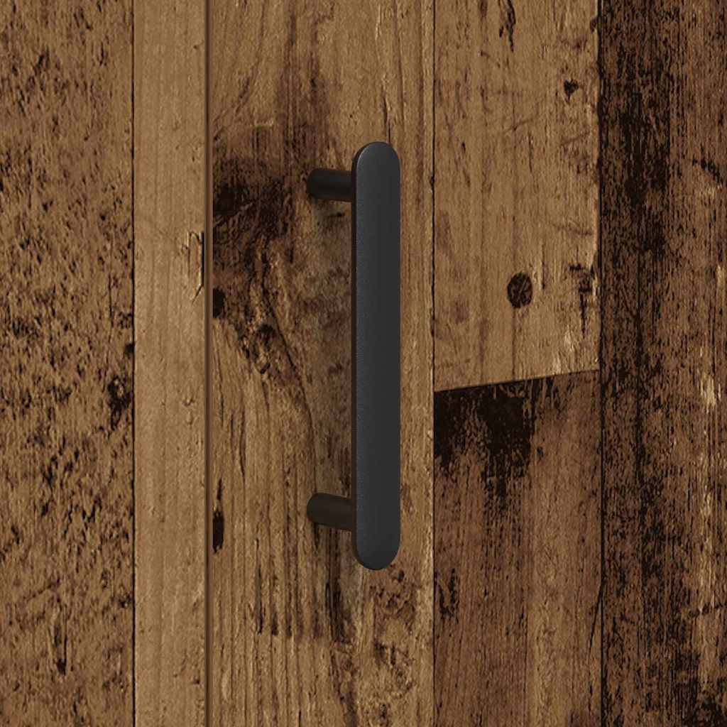 vidaXL Sideboard Old Wood 90 x 34 x 80 cm Engineered Wood