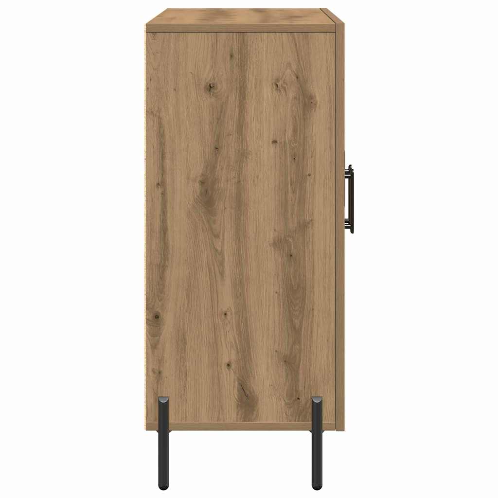 vidaXL Sideboard Artisan Oak 90 x 34 x 80 cm Engineered Wood