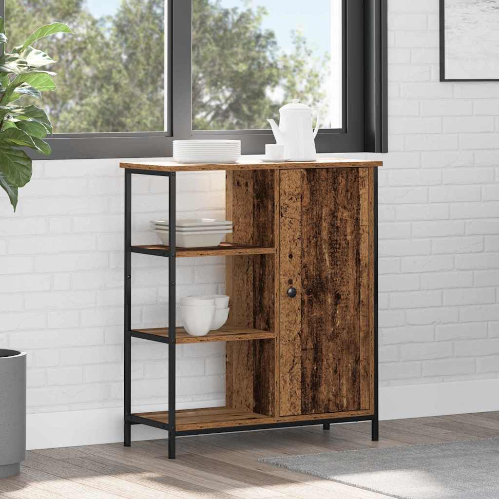 vidaXL Sideboard Old Wood 70 x 30 x 80 cm
